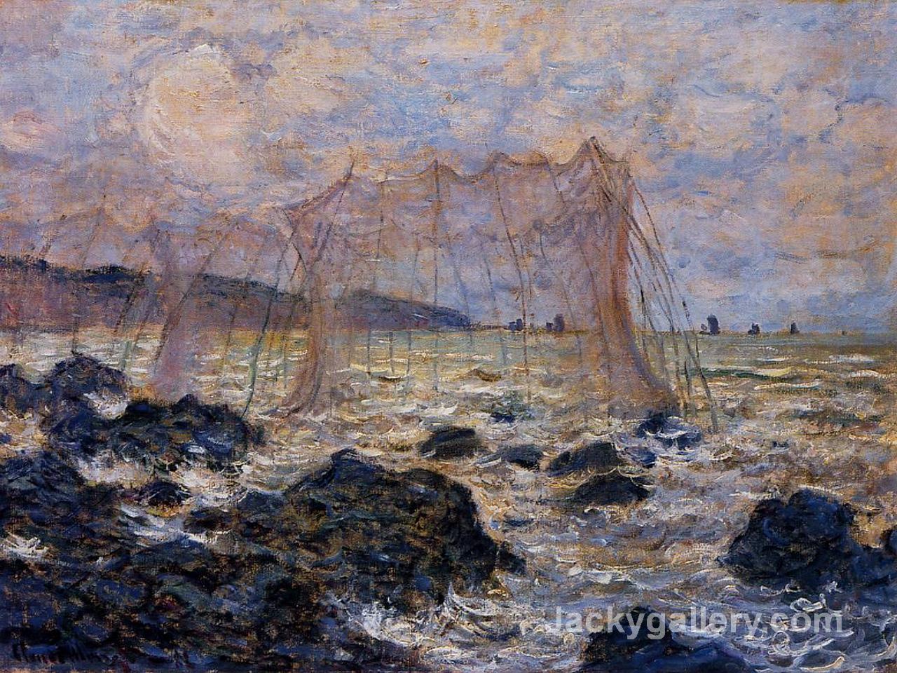 The Nets by Claude Monet paintings reproduction